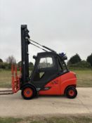 2017 Linde H35-D Forklift, 5m Lift Height, Double Pallet Handler, 7340 Hours, Diesel