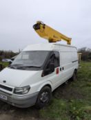 2006 Ford Transit T350 LWB With Gardner Denver Aerial Platform, MOT to 31/12/25, 33677 Miles
