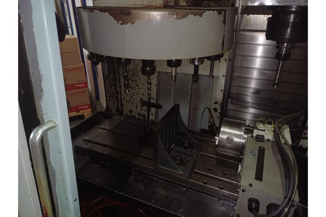 1997, HAAS AUTOMATION - Vertical Mill CNC MACHINE, MODEL OE - Image 4 of 15