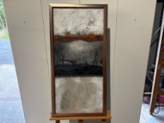 Abstract Grey Artwork Framed