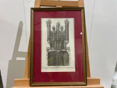 Organ Artwork Framed
