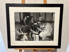 Pedicure 60â€™s Artwork Framed