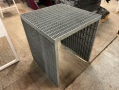 Side Table Made From Grates - No Reserve