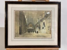 Victorian Hall Artwork Framed