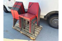 Banqueting Chairs x 4 - No Reserve