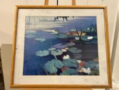 Pond Artwork Framed