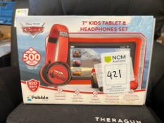 Cars Tablet Headphone Set - No Reserve