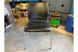 6 x Leather Dining Chairs