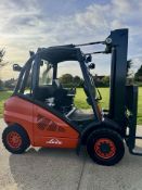 Linde H40d Diesel Forklift, 4125 Hours, 5.3m Triple Mast With Side Shift