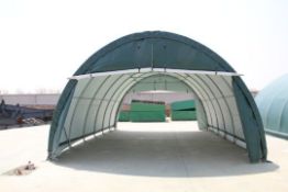 Unused S203012R PVC Shelter, Brand New, 20ft By 30ft