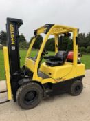 Hyster 3 Tonne Gas Forklift, Container Spec, 4.6m Mast With Side Shift