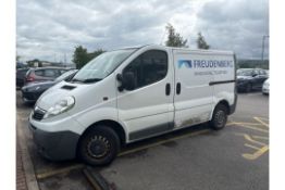2009 Vauxhall Vivaro, No Reserve, Extremely Low 66,798 Miles, MOT To 25th April 2026