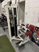 Pulse Fitness Ab Crunch Pin Loaded Machine