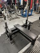 Primal Pro Series V2 Adjustable Olympic Bench With Spotter & Platform