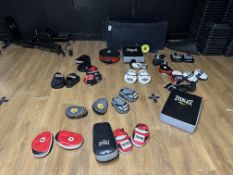 Box Of Boxing Equipment Mixed