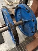 Two 20KG Marcy Steel Plates (Blue)