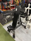 Plate Loaded Black Shoulder Press