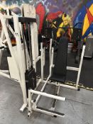 Guardian Lat Pull Over Fixed Pin Machine