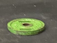 Two 10KG Steel Plates Body Max (Green)