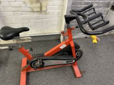 Startrac Spin Bike Red Cup Holders