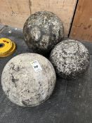 Three Atlas Stones 60kg-200kg Approximately