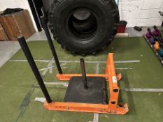 Orange Weight Sled
