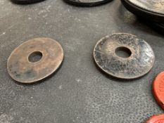 Two 5KG Steel Plates (Black)