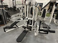 Three Way Multi Gym Bench Hamstrings Pull Down