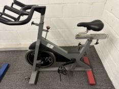 Startrac Spin Bike Silver Cup Holders