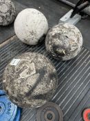 Three Atlas Stones 60kg-200kg Approximately