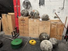 Five Atlas Stone Platforms Varying Sizes