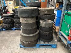 Pallet Of Assorted Tyres, No Reserve