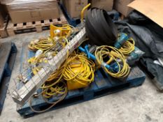 Pallet of Assorted 3 Phase Cables, No Reserve