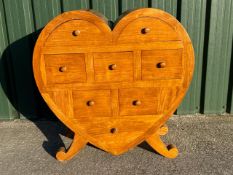Love Heart Drawer Unit