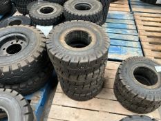 Bergougnan Elite XP 18x7-8 Tyres x4, No Reserve