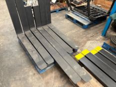 Pair Of Long Forklift Forks, No Reserve