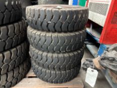 Watts DL 6.00-9 Tyres x4, No Reserve