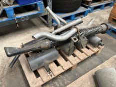 Pallet Of Exhausts And Mufflers, No Reserve
