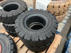 Solideal Xtreme 18x7-8 Solid Tyre x3, No Reserve