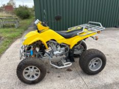 Yellow Quad Bike, No Reserve