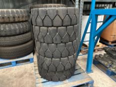 Grizzley 300x15 Solid Tyres x5, No Reserve
