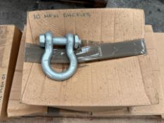 Box of 10 New Shackles, No Reserve