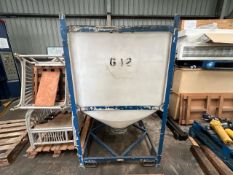 Plastic Hopper With Metal Frame, No Reserve