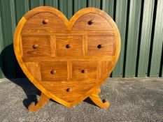 Love Heart Drawer Unit