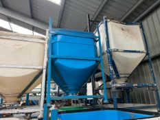 Plastic Hopper With Metal Frame x2, No Reserve