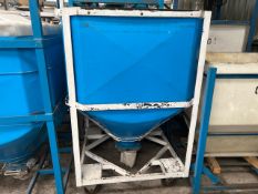 Plastic Hopper With Metal Frame, No Reserve