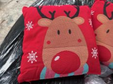 Pallet of 184 Rudolph Cushions