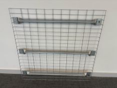 Pair Of Wire Racking Shelves