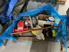 Pallet Of Pipe Fittings And Pump