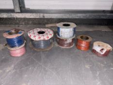 7 Assorted Reels Of Thin Wire